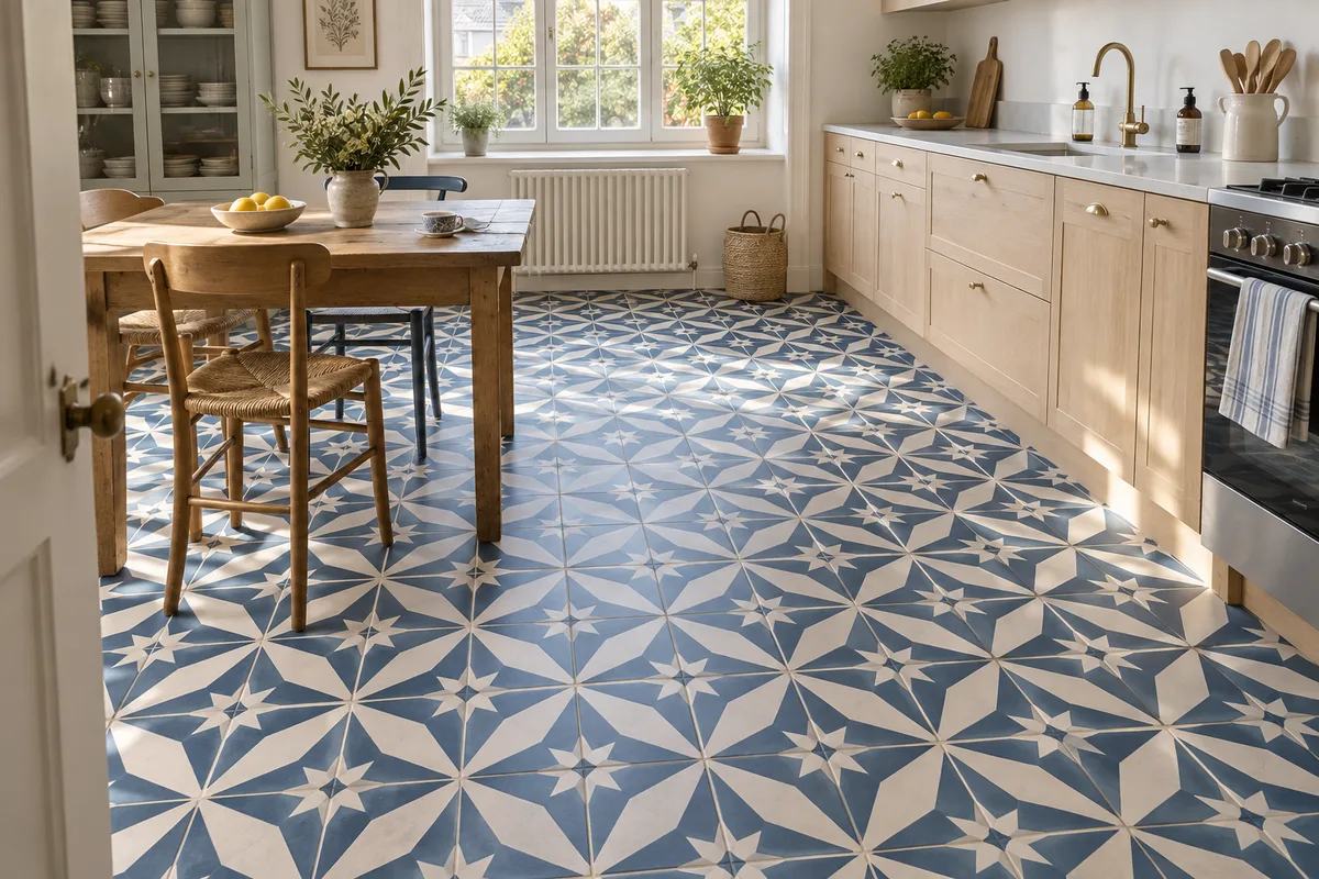 Carreaux de ciment : choisir le motif et réussir la pose