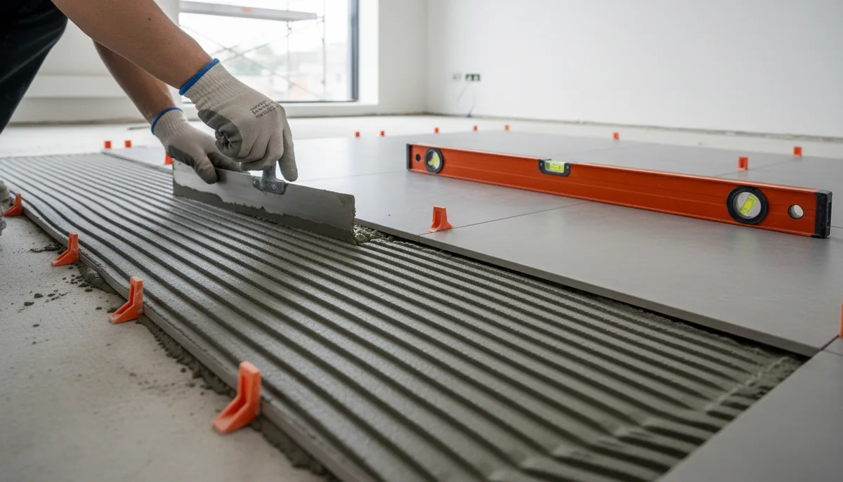 Comment poser du carrelage sol et mur : méthode et étapes