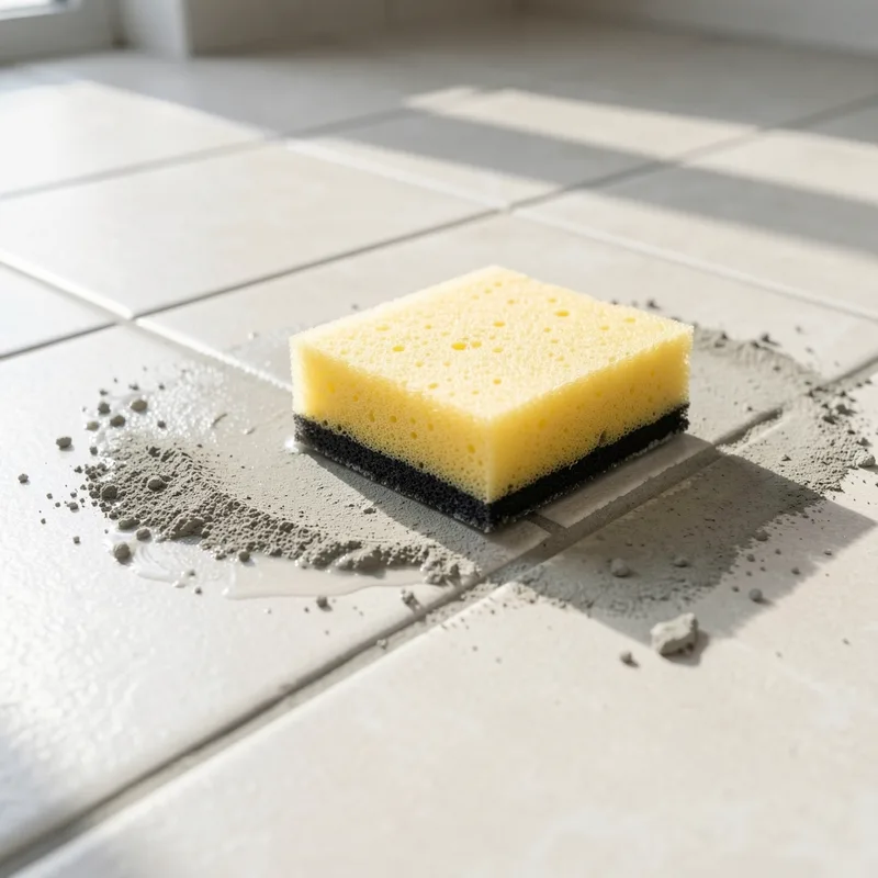 Enlever le voile de ciment sur un carrelage neuf