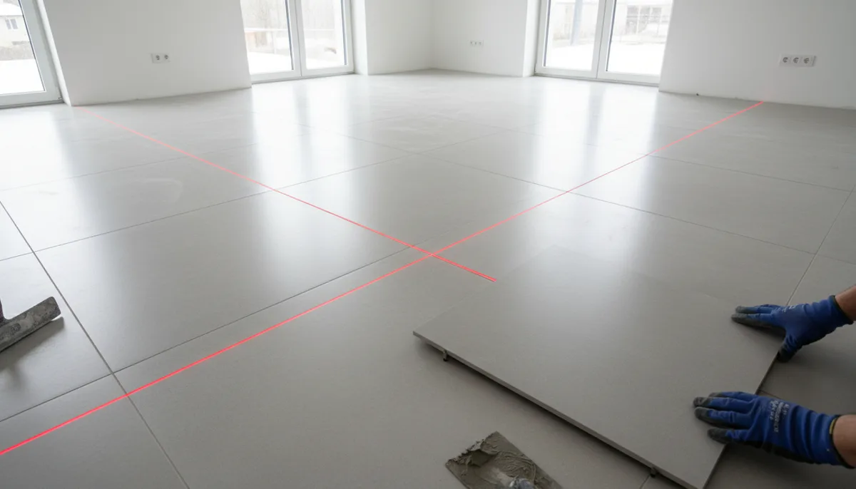 Pose de carrelage en diagonale : technique, prix 2026 et astuces pro