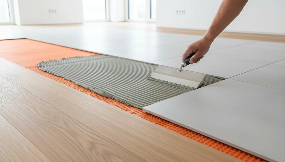 Pose carrelage sur plancher bois : technique, étapes et budget 2026