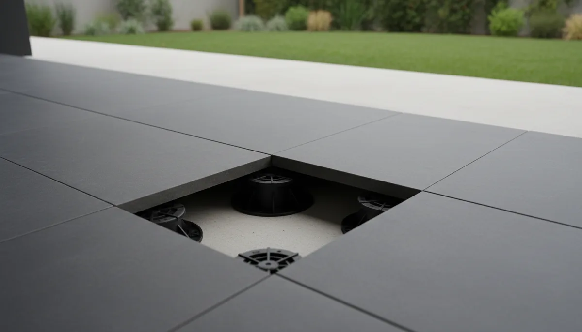 Pose carrelage sur plot : guide technique pour une terrasse durable